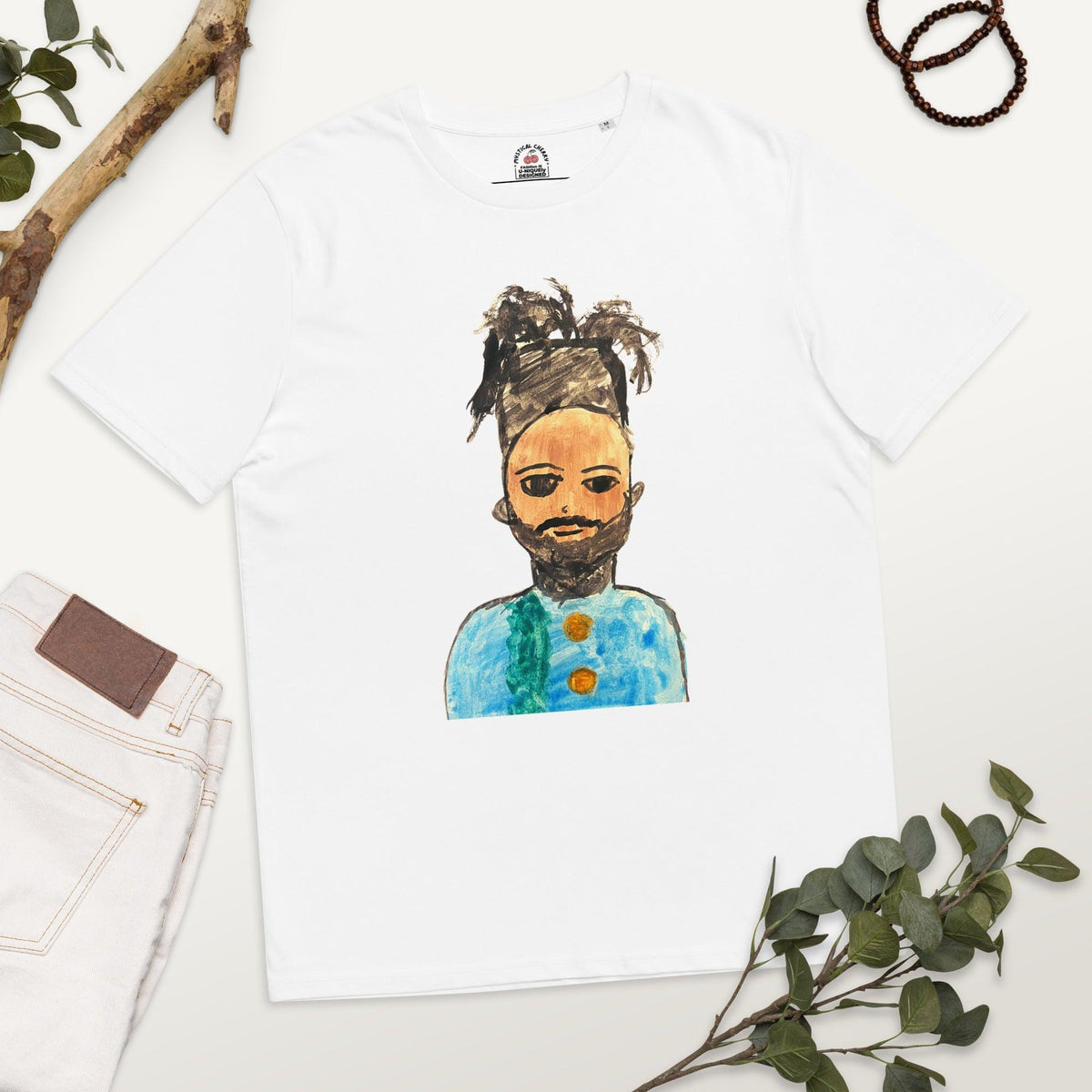 DREAD ART Organic Cotton Watch T-Shirt - Nioor