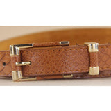 Fashionable Rose Gold Bag Buckle Belt - Nioor