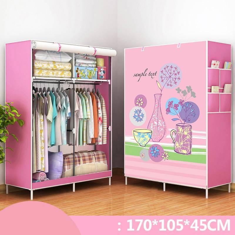 Single Dormitory Dust Closed Wardrobe - Nioor