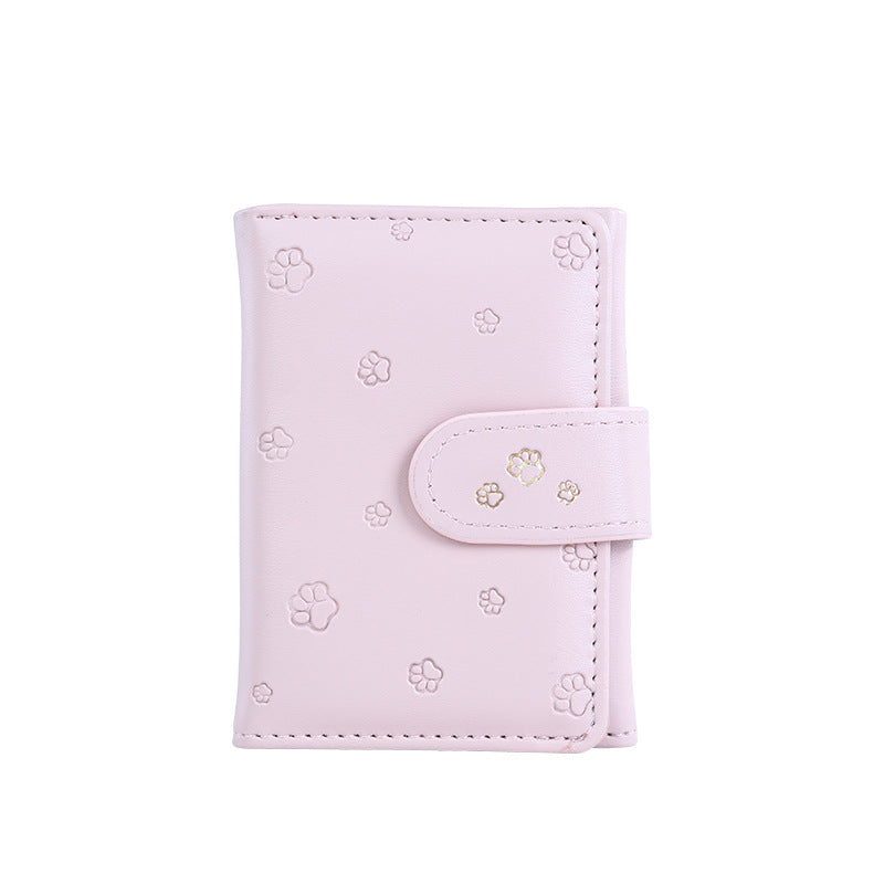 Multi Clip Folding Wallet With Handbag