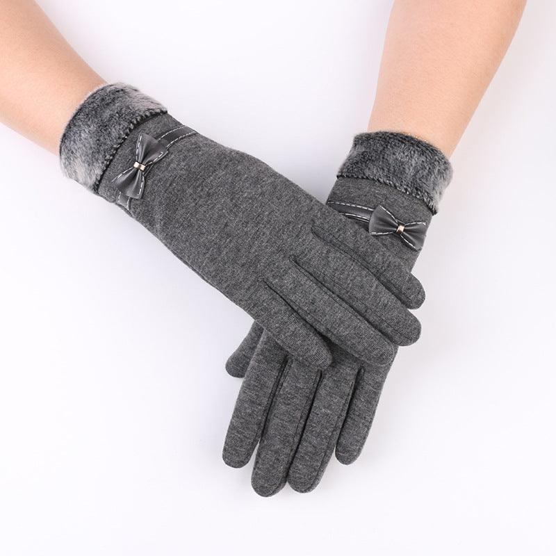 Women's Warm Winter Gloves With Non Down Touch Screen - Nioor