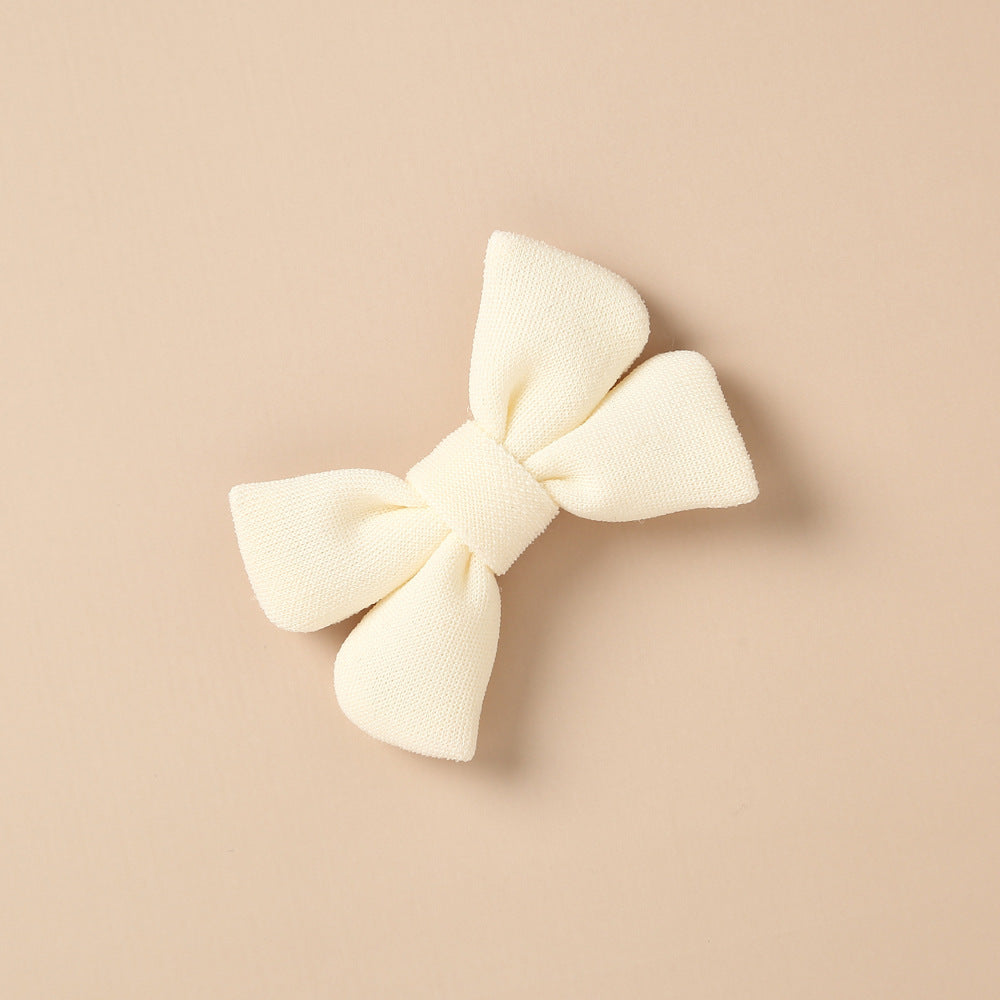 Retro Style Bow Children's Hair Edge Clip Jewelry