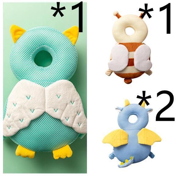 Baby Toddler Headrest Child Protection Baby Head Protection Cushion Cute Angel Wings - Nioor