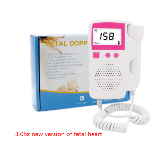 Fetal Heart Rate Monitor Home Pregnancy Baby Fetal Sound Heart Rate Detector - Nioor