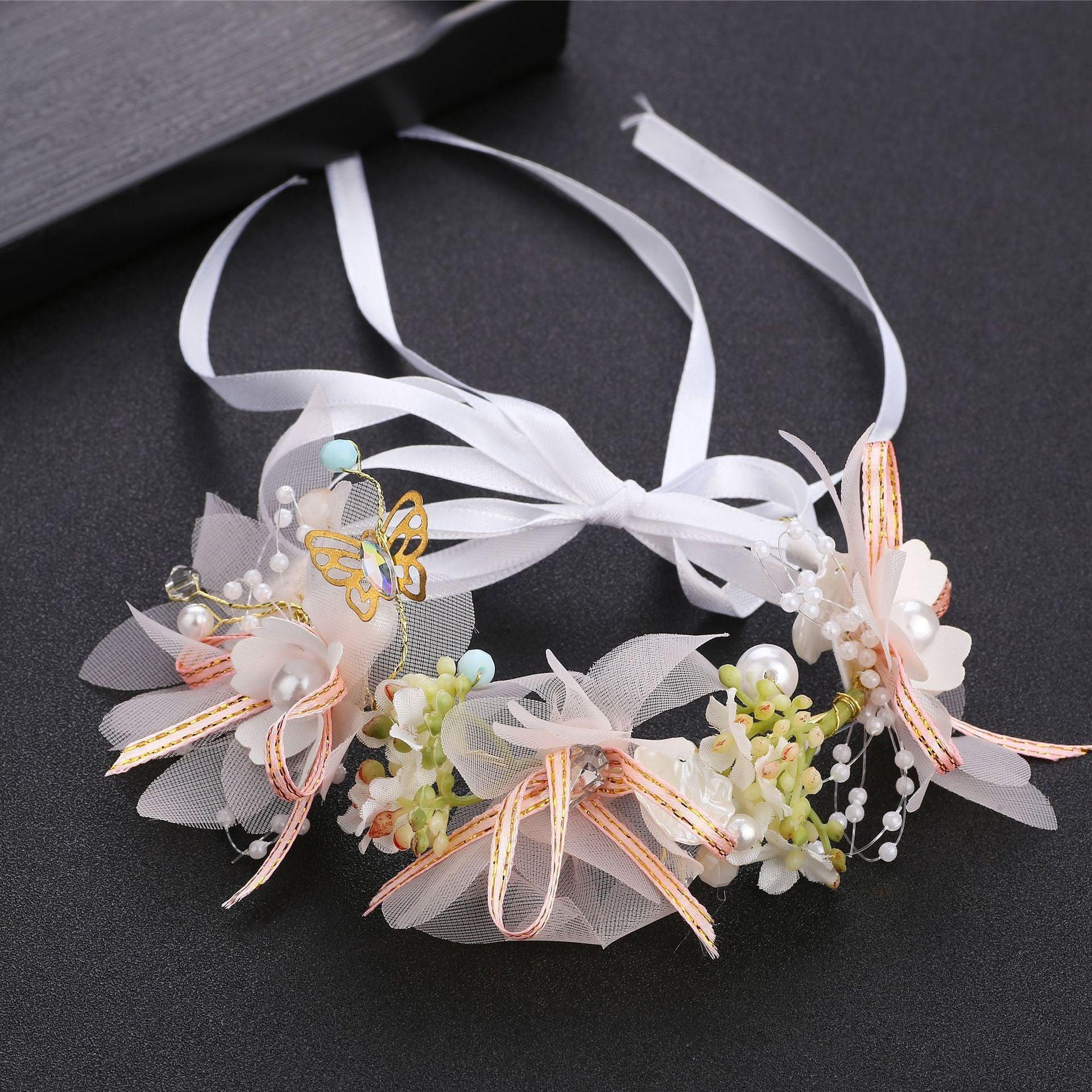 Children's Flower Wreath Head Ornaments - Nioor