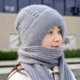 Autumn And Winter New Squirrel Woolen Yarn Braided Hat - Nioor