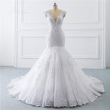 Mermaid Light Wedding Dress Sexy Trailing Luxury Sen Is Thin Bride French Retro - Nioor