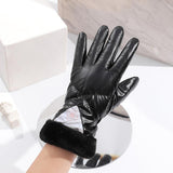 Women's Warm Thickened Velvet Gloves - Nioor