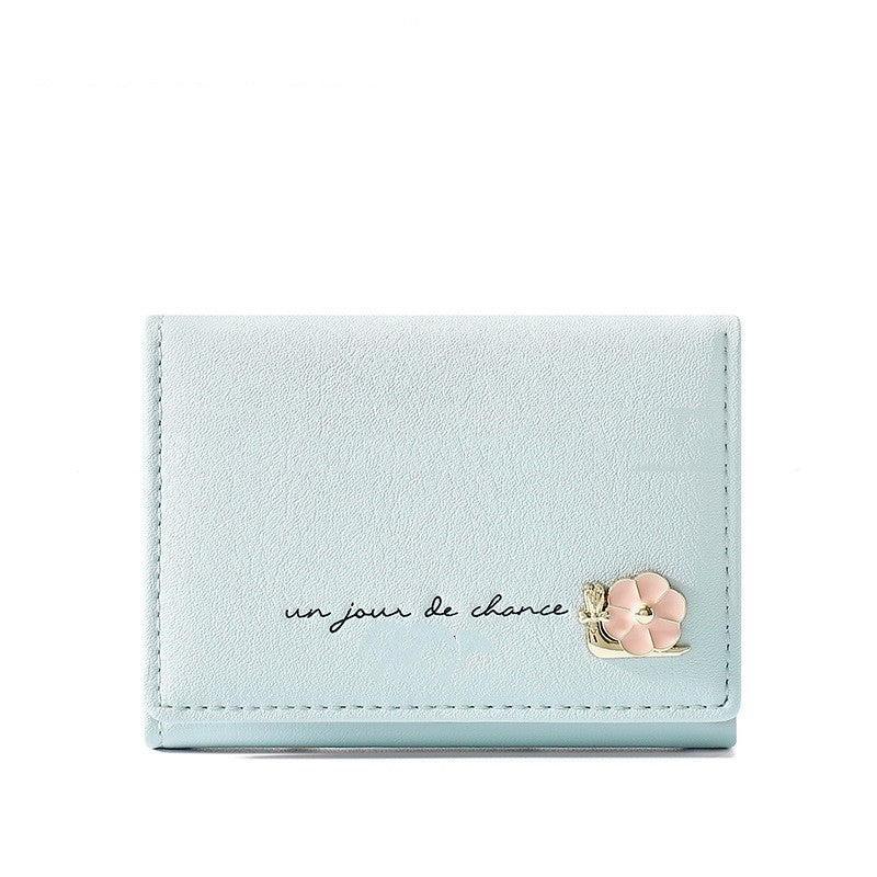 Korean Version Of Women's Foldable Wallet