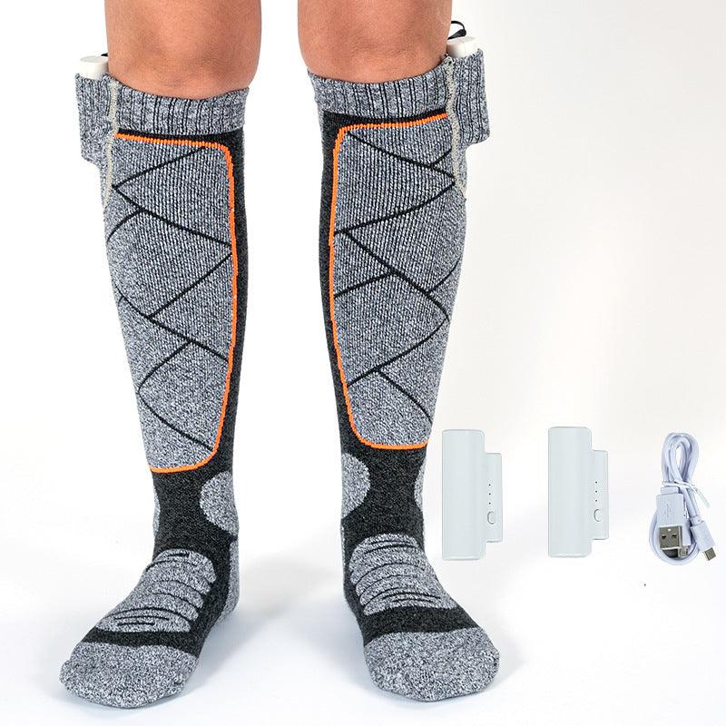 Electric Temperature Adjustable Heating Socks For Men And Women - Nioor