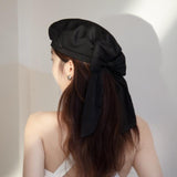 Retro Spring And Summer All-match Bow Beret - Nioor