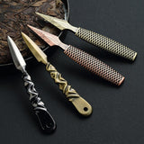 Patterned Steel Pu'er Tea Knife Set - Nioor