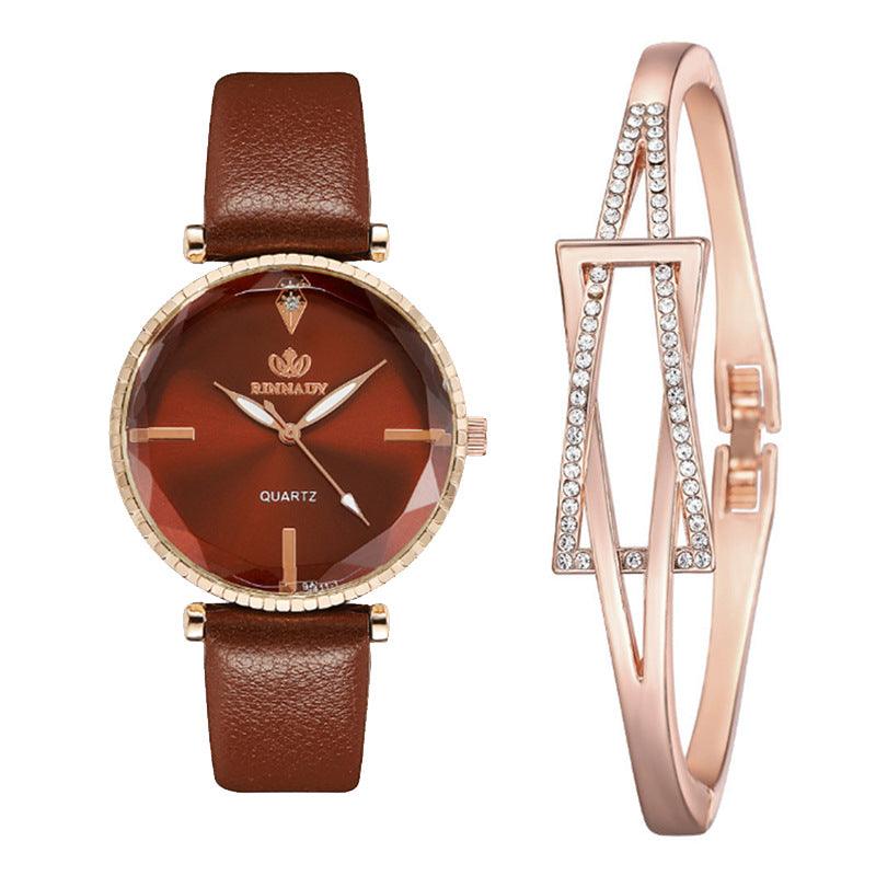 Stylish Graceful Simple All-Match Belt Small Kit Women's Watch - Nioor