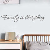 Family Is Everything English Motto Wall Stickers Family Removable Wall Stickers FX1077 - Nioor