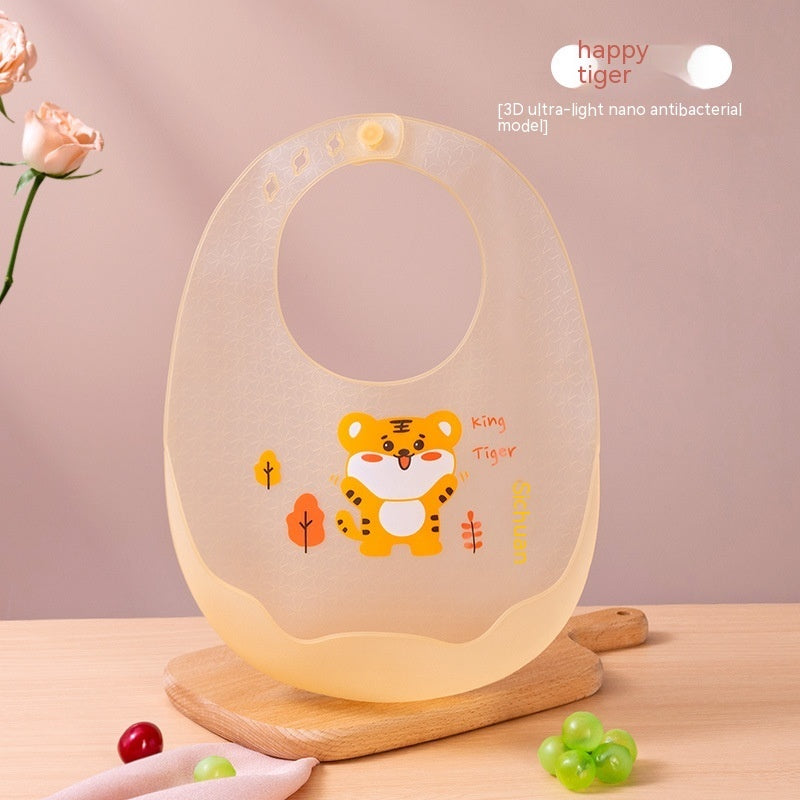 Baby Eating Silicone Waterproof Bib