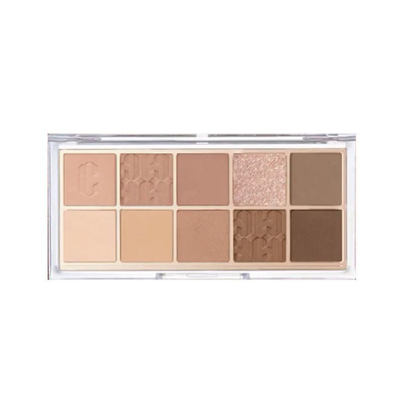 Earth Matte Ten Color Eyeshadow Palette - Nioor