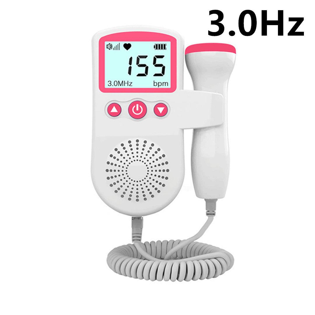 Fetal Heart Rate Monitor Home Pregnancy Baby Fetal Sound Heart Rate Detector - Nioor