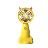 Handheld Portable Fan USB Charging Cartoon - Nioor