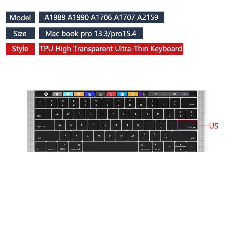 Pro13 Inch Transparent Keyboard Film Tpu Keyboard Film - Nioor