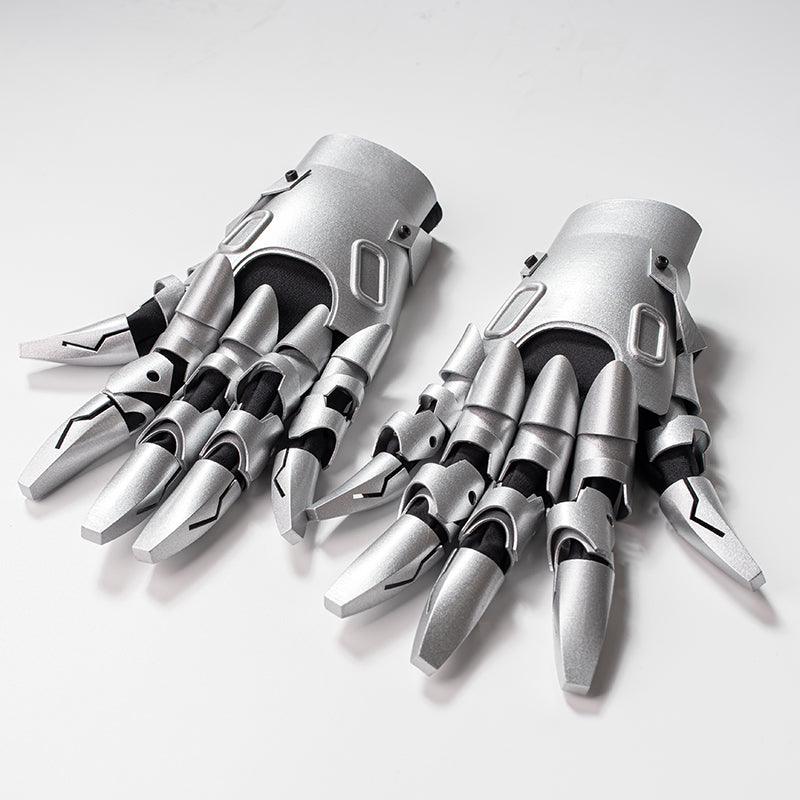 Punk Mechanical Knight Hand Armour Men's And Women's Gloves - Nioor