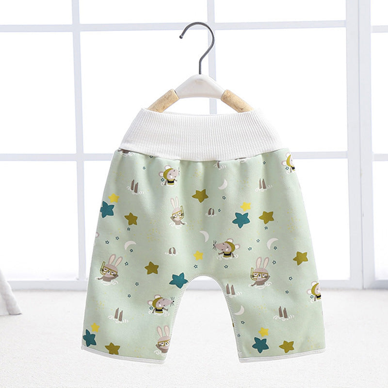 Leak-proof Washable Baby Cotton Diaper Pants