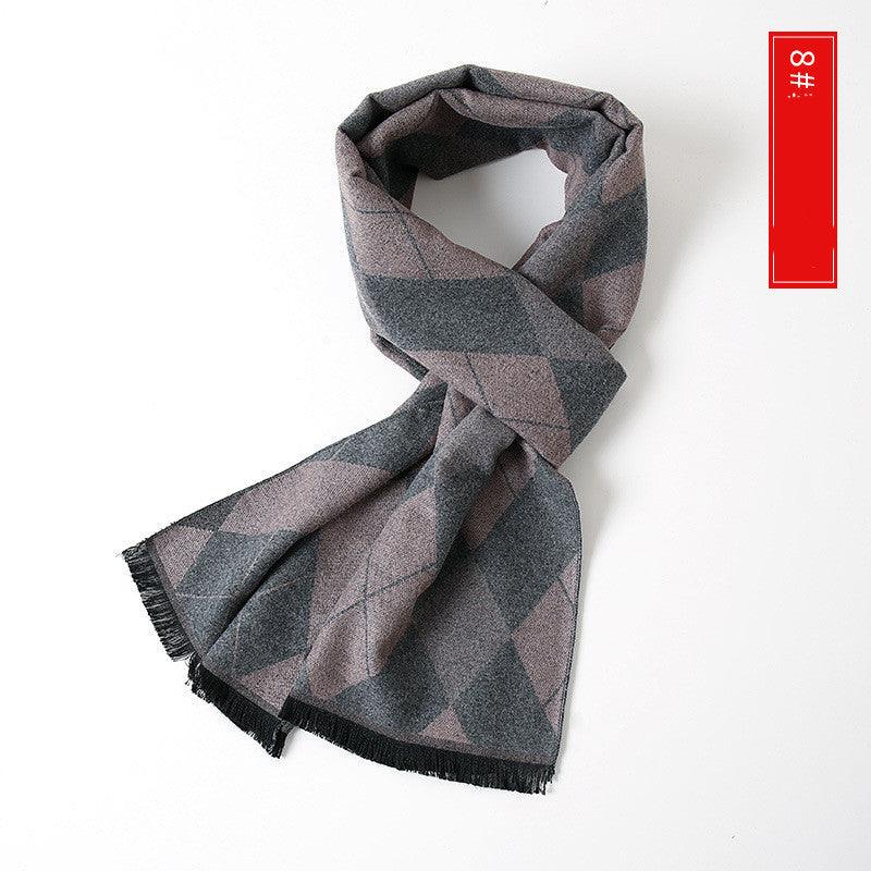 Men's Extended Cashmere All-match Warm Scarf - Nioor