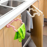 Eco-Friendly Kitchen Door Back Hanging Style Cabinet Stand Trash Garbage Bags Support Holder - Nioor
