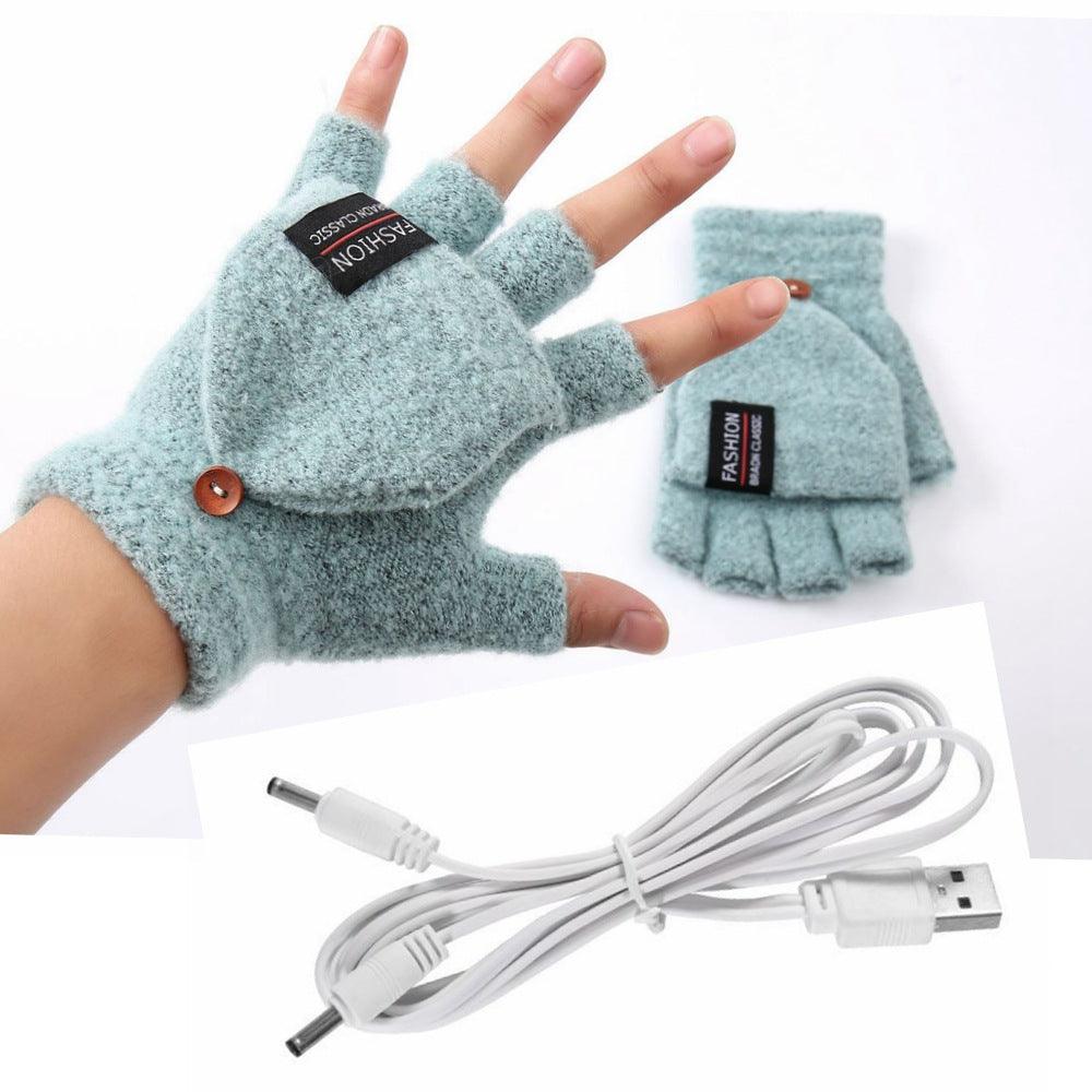 USB Double-sided Electrically Heated Gloves - Nioor