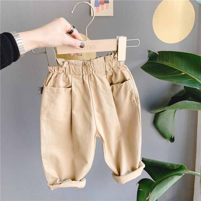 Spring Harem Pants Casual Cotton Pants