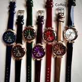 Women's Fashion Simple Belt Rhinestone Quartz Watch - Nioor