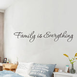 Family Is Everything English Motto Wall Stickers Family Removable Wall Stickers FX1077 - Nioor