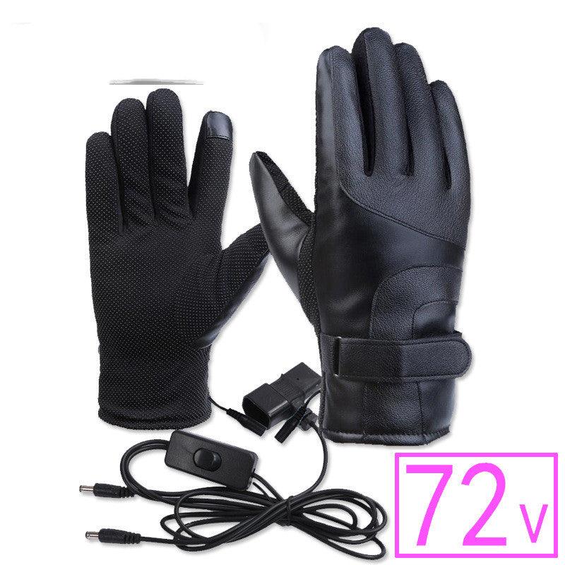 Heating Gloves For Four-gear Temperature-regulating Electric Vehicle - Nioor