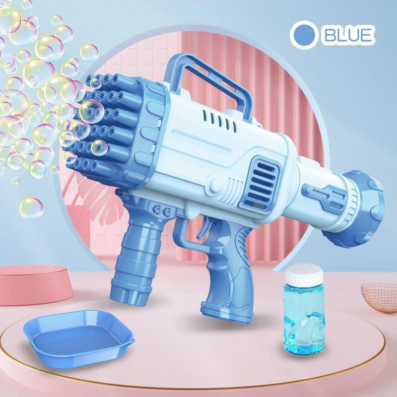 32 Holes Bazooka Bubble Machine Electric Children's Toy Gatling Bubble Gun Automatic Porous - Nioor