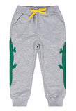 Children's Clothing, Girls' Gray Guard Pants, Children's Pants, Baby Terry Sweatpants