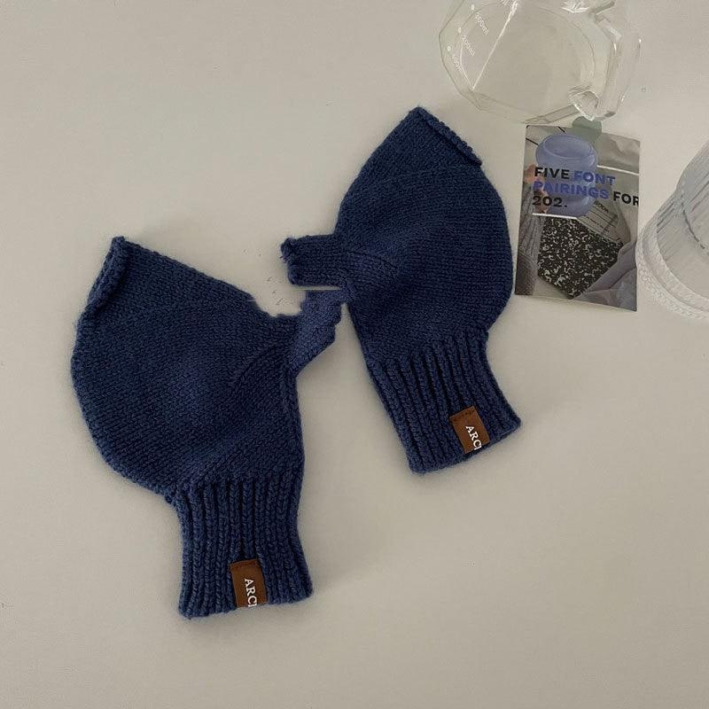 Touch Screen Wool Keep Warm Knitted Gloves - Nioor