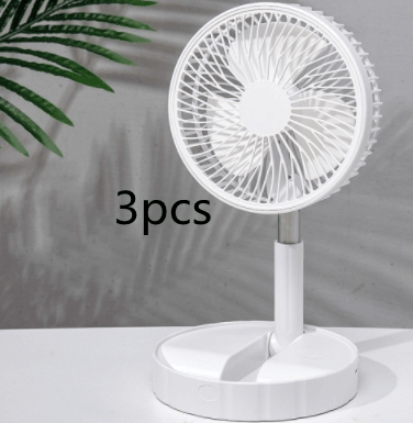 Strong Wind And Quiet Portable Telescopic Folding Fan - Nioor