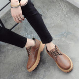 All-match Casual Boots Low-cut Tooling Trendy Shoes For Men - Nioor