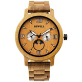 Fashion Sports Quartz Wooden Watch - Nioor