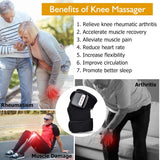 Electric Infrared Heating Knee Massager Wrap Elbow Joint Support Vibration Therapy Physiotherapy Machine Pain Relief Massageador - Nioor