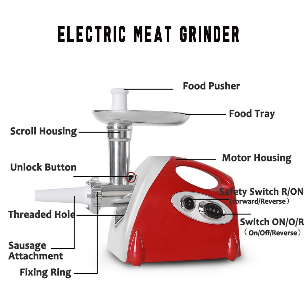 Electric multifunctional meat grinder - Nioor