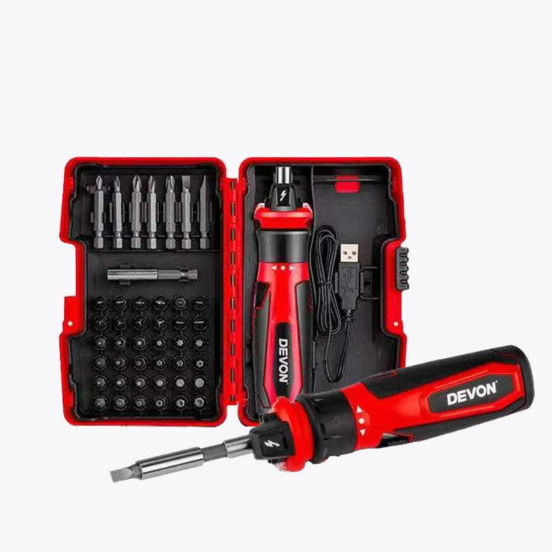 Electric Screwdriver Set Rechargeable Drill Tool Box - Nioor