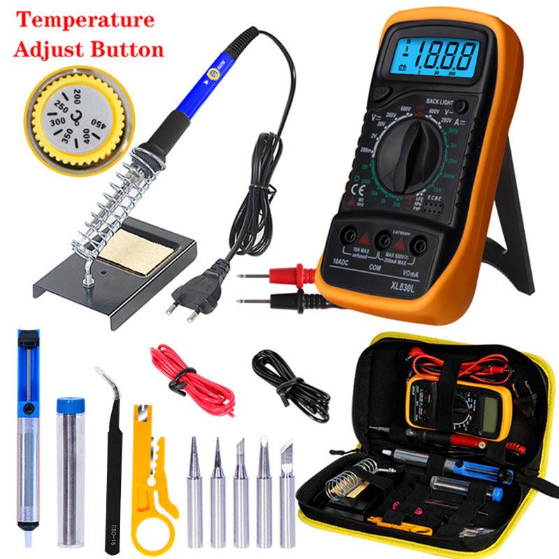 Electric Soldering Iron Multimeter Set Digital Display Soldering Iron Kit - Nioor