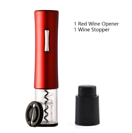 Electric Wine Opener Corkscrew Foil Cutter Set Automatic High-end Bottle Opener For Wine Kitchen Gadgets Can Opener - Nioor