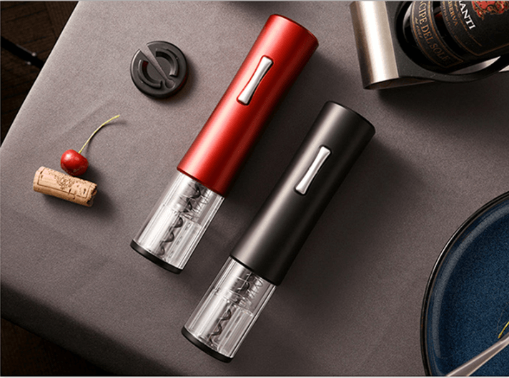 Electric Wine Opener Corkscrew Foil Cutter Set Automatic High-end Bottle Opener For Wine Kitchen Gadgets Can Opener - Nioor