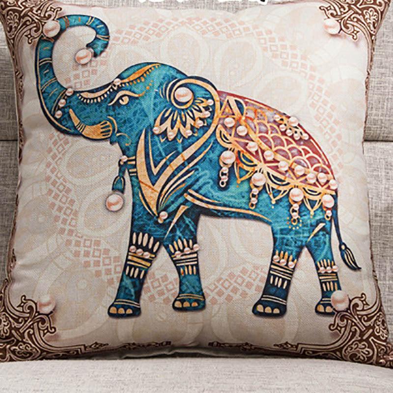 Elephant pillow cushion cover - Nioor