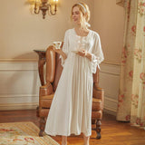 European And American Court Nightdress Summer New Lace Homewear - Nioor