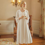 European And American Court Nightdress Summer New Lace Homewear - Nioor