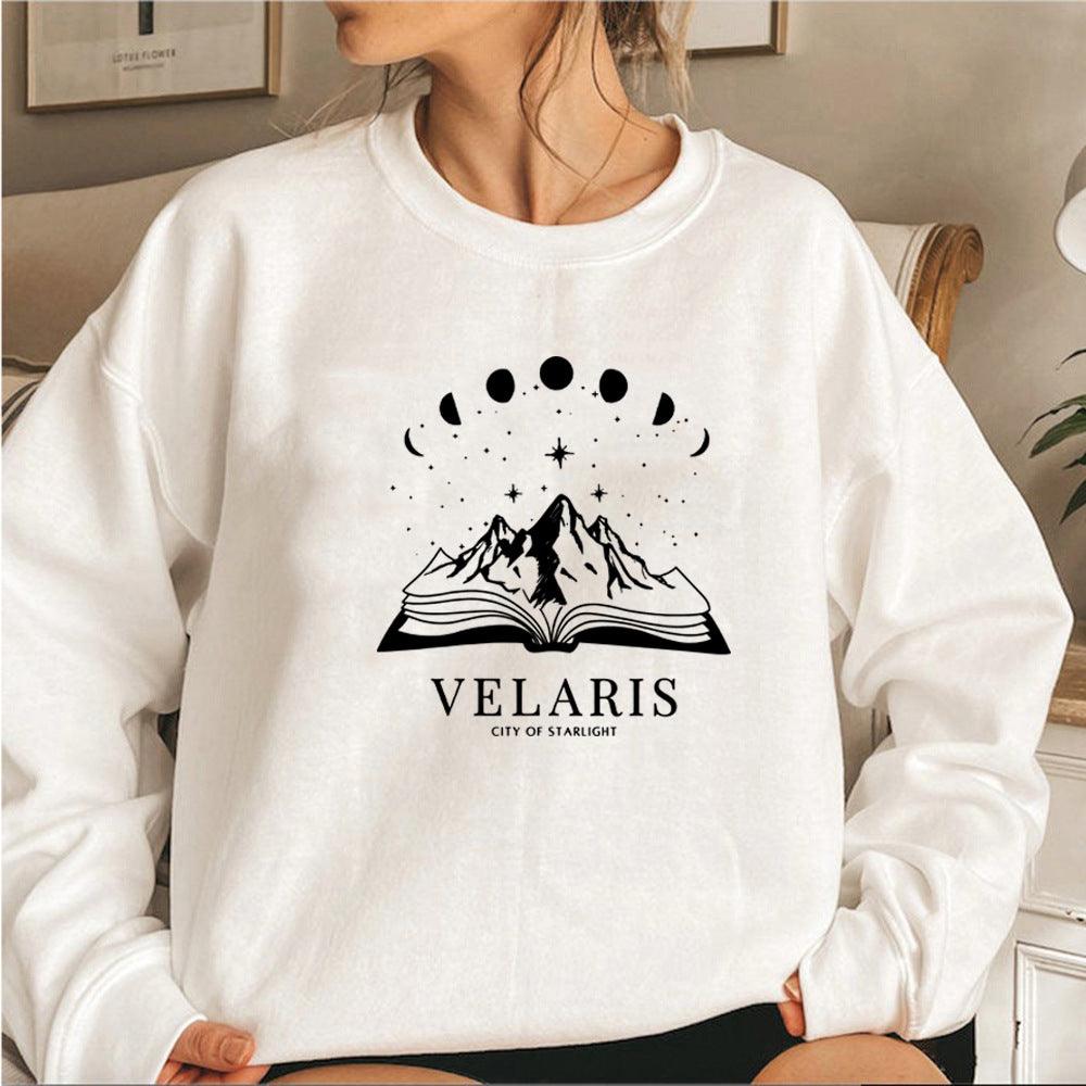 European And American Letter Pattern Three-dimensional Printing Crew Neck Pullover Sweatshirt - Nioor