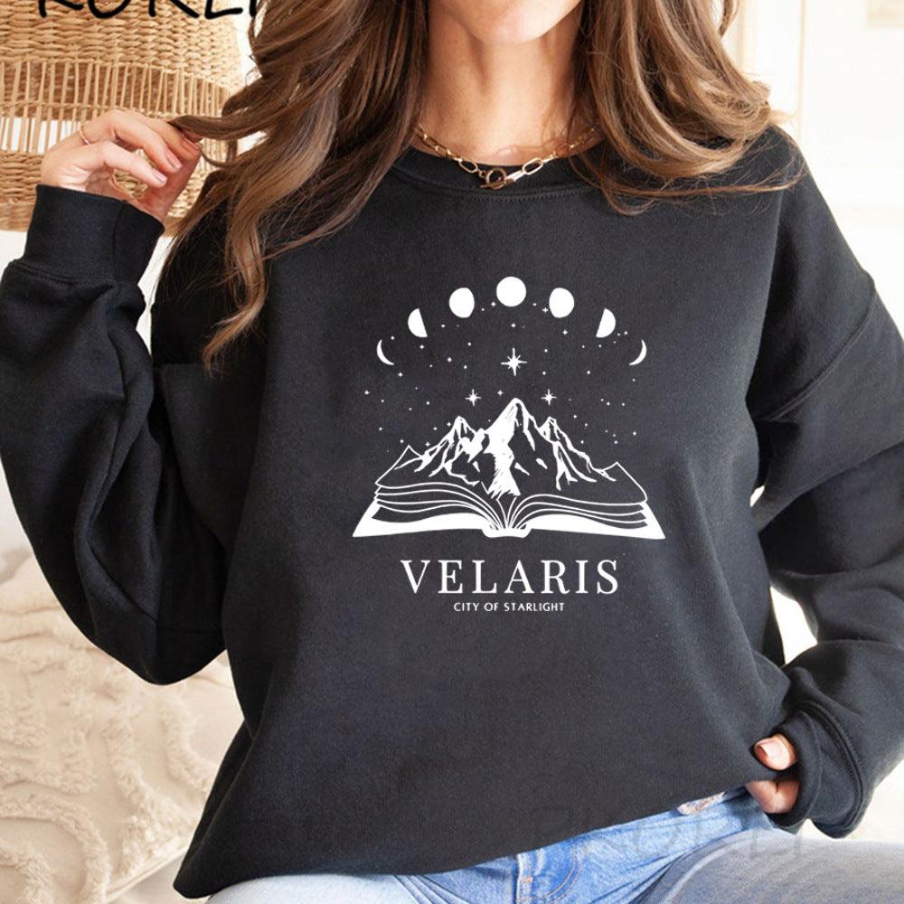 European And American Letter Pattern Three-dimensional Printing Crew Neck Pullover Sweatshirt - Nioor