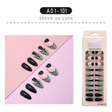 European And American Manicure Pieces Finished False Nails - Nioor